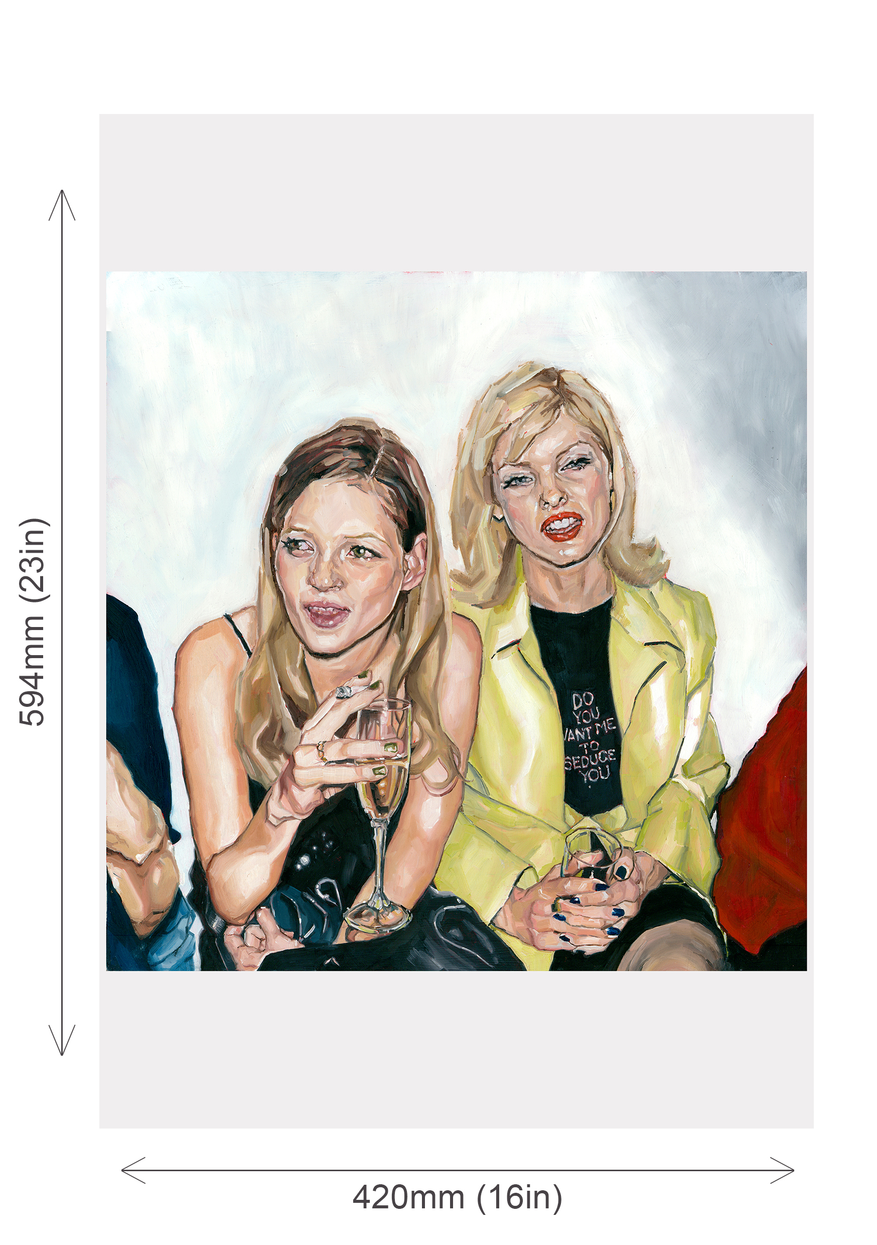 絵画額縁 Wrong Works American Idol? Kate Moss - 絵画額縁